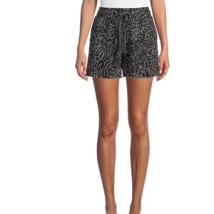 Secret Treasures Animal Print Patterned Women's Sleep Shorts